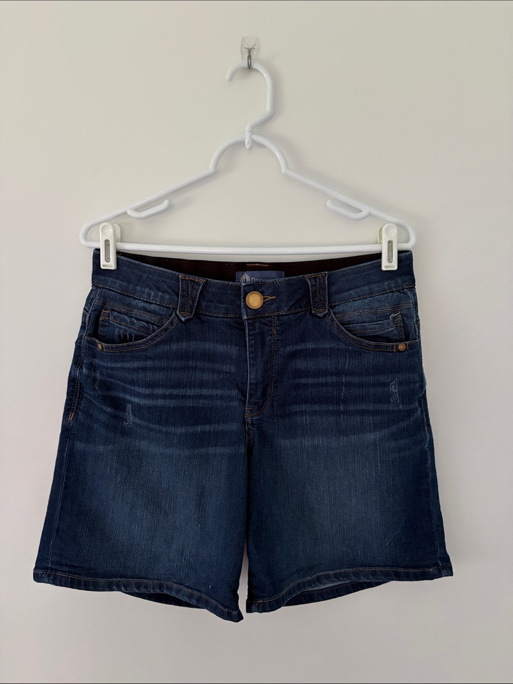 Democracy Dark Blue Denim Shorts